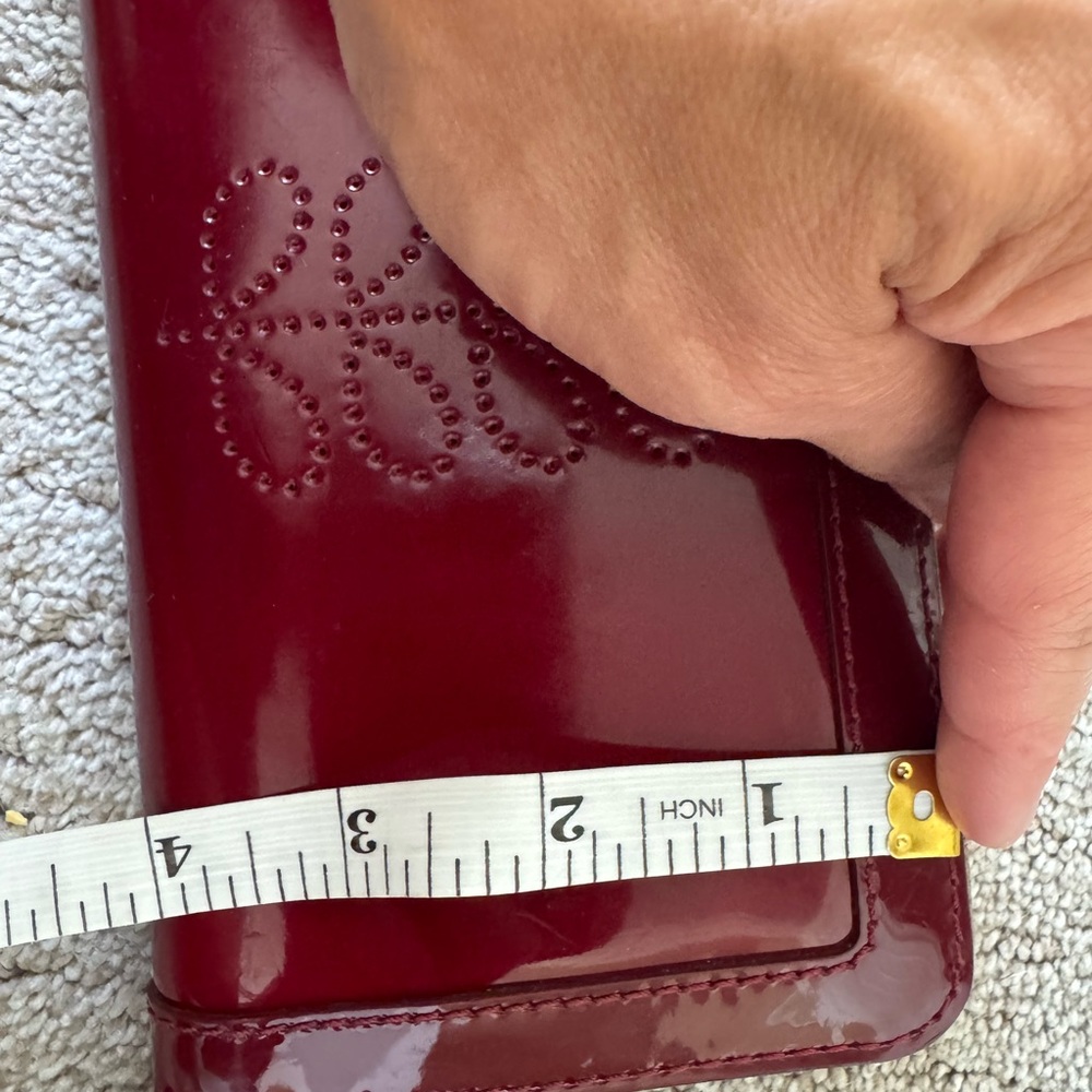 Orla Kiley Red Leather  Wallet - Picture 9 of 9